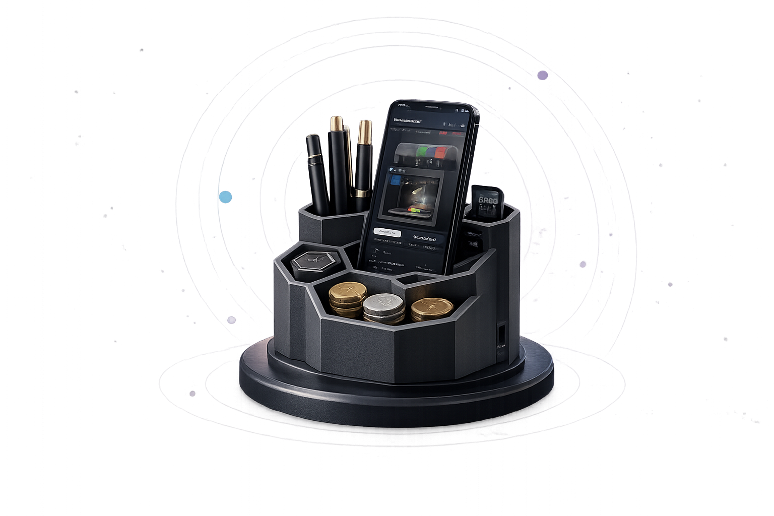 Premium 3D printed organizer